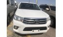 Toyota Hilux Toyota Hilux pick up 4x2, A/T,model:2017. Free of accident with Low mileage