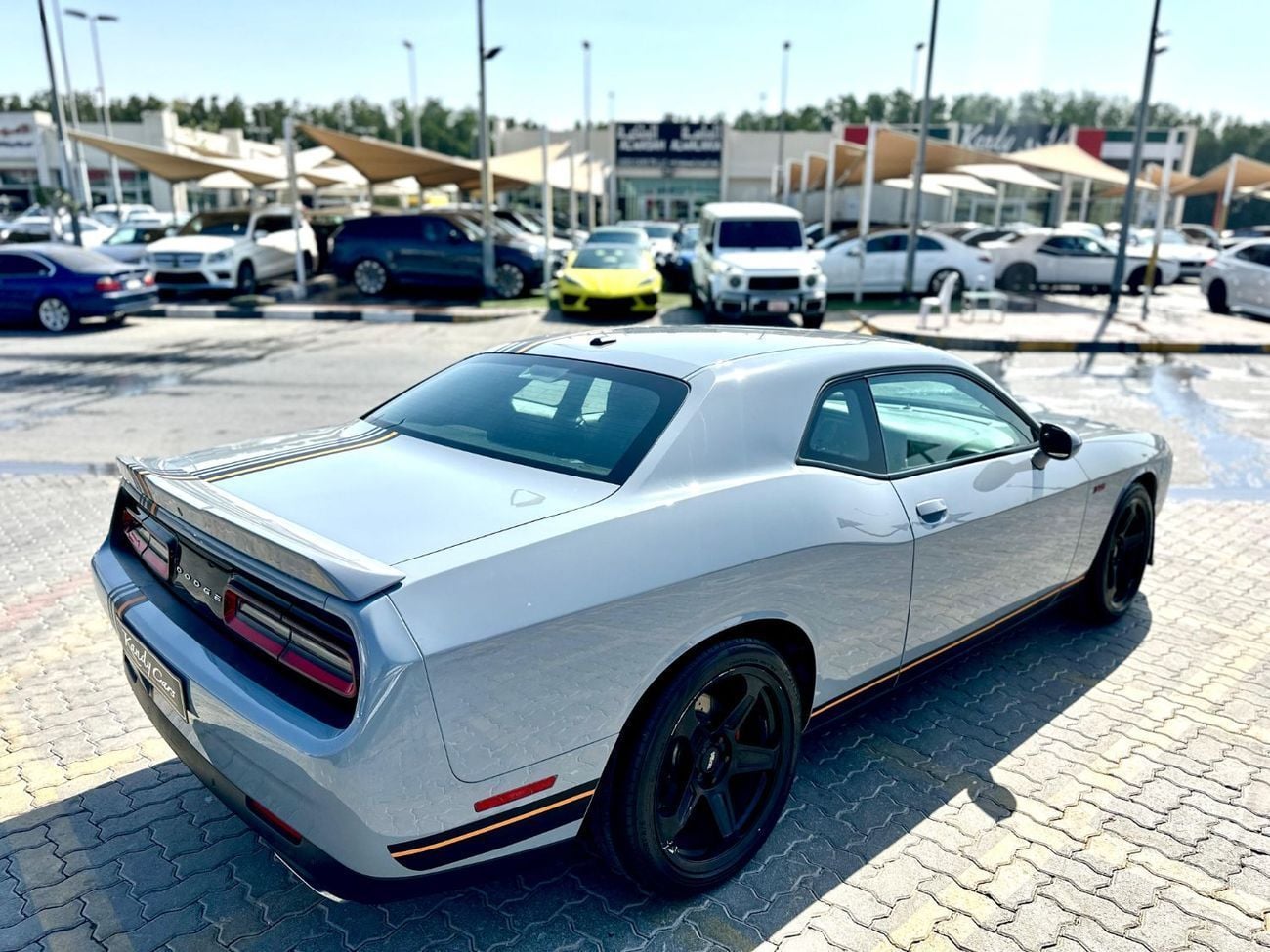 Dodge Challenger R/T 5.7L (370 HP) | Monthly 1250/- | 0% DP | Fog Lights | Fabric Seats | # 93872