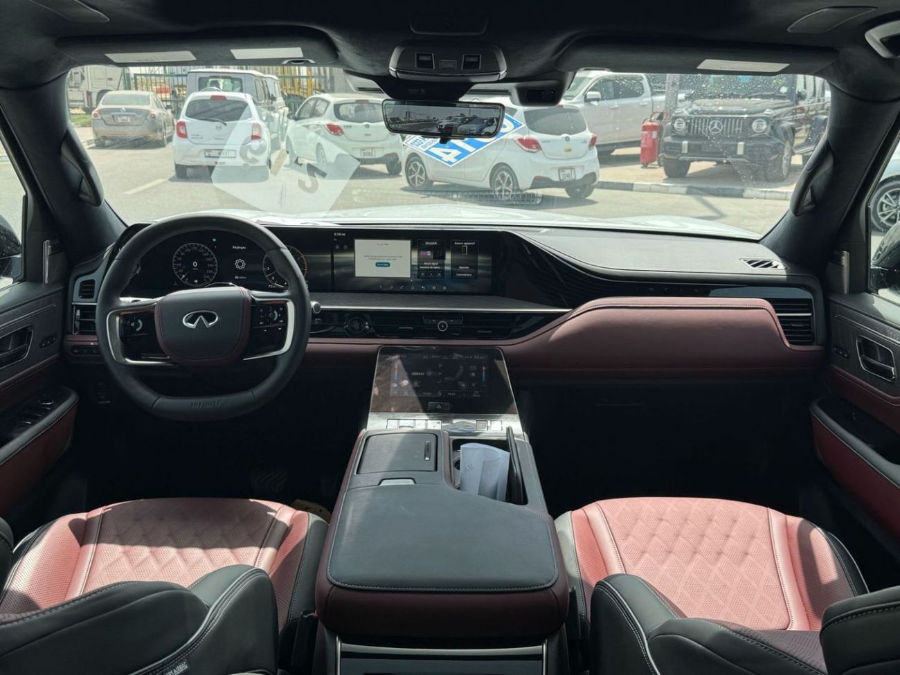 Infiniti QX80 2025 Infinity Autograph Captain Chairs 3.5L