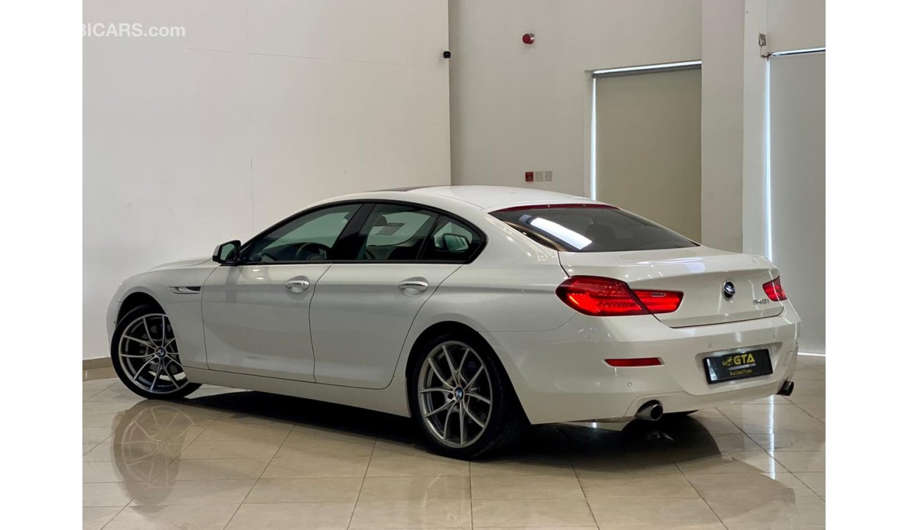 بي أم دبليو 640i 2013 BMW 640i Grand Coupe, BMW History, Warranty, Service Contract, GCC
