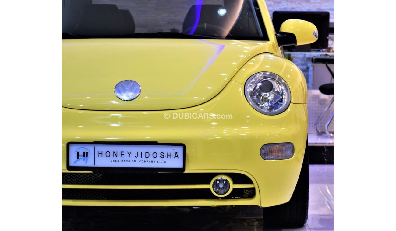 Volkswagen Beetle AMAZING Volkswagen Beetle 2003 Model!! in Yellow Color! Japanese Specs