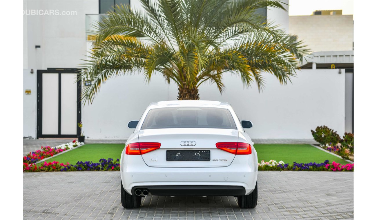 Audi A4 3 Y Warranty -  Audi A4 25TFSI - GCC - AED 1,227 PER MONTH - 0% DOWNPAYMENT