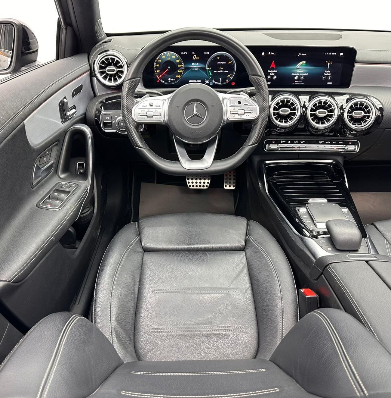 Mercedes Benz A35 AMG 2021 Mercedes-Benz A35 AMG, 1 Year Warranty Unlimited Km, Mercedes Full Service History, GCC