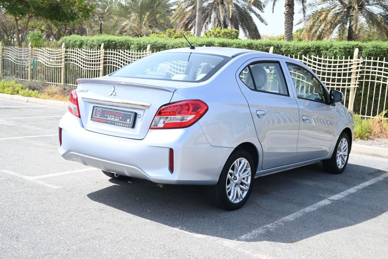 Mitsubishi Attrage GLX Mid 1.2L - RAMADAN OFFER - 0% DP - ORIGINAL PAINT - MITSUBISHI ATTRAGE 2022 - LOW MILEAGE - GCC