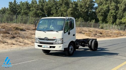 Hino 300 GCC Specs | White| RWD | Manual | Bare Chassis