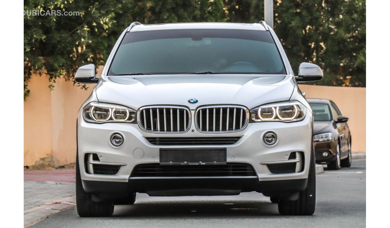 بي أم دبليو X5 BMW X5 X-Drive 50i 2015 GCC under Warranty with Zero Down-Payment.