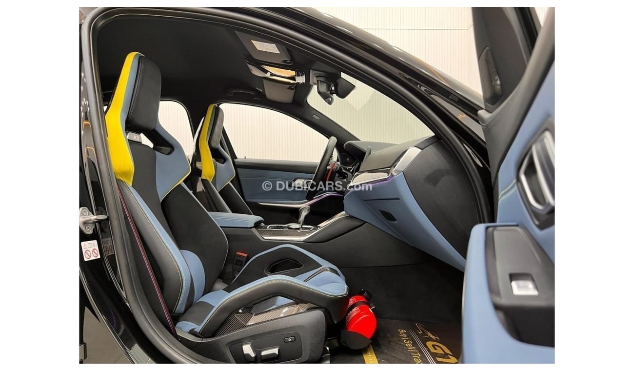 بي أم دبليو M3 2021 BMW M3 Competition, August 2025 BMW Warranty, August 2026 BMW Service Pack, Low Kms, GCC