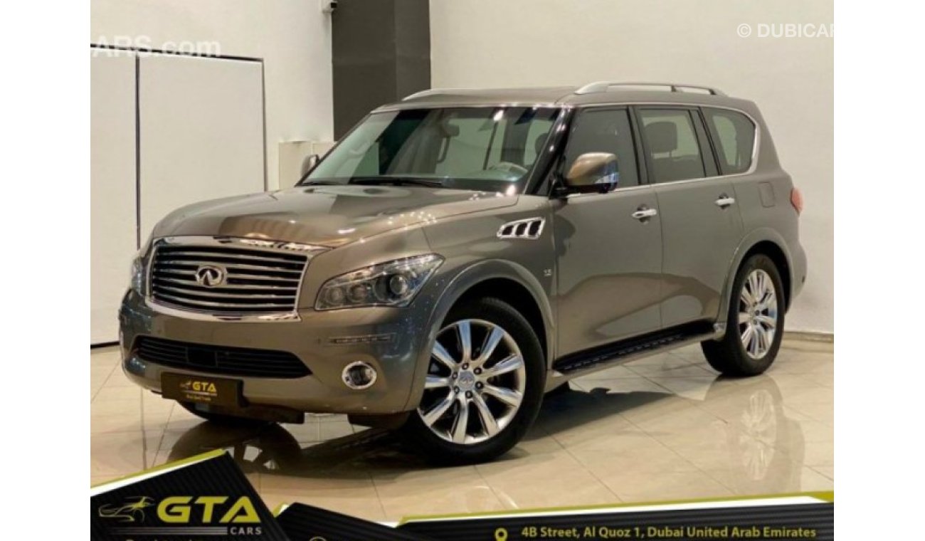 إنفينيتي QX80 2014 Infiniti QX80, Warranty, Full Service History, Fully Loaded, Low KMs, GCC