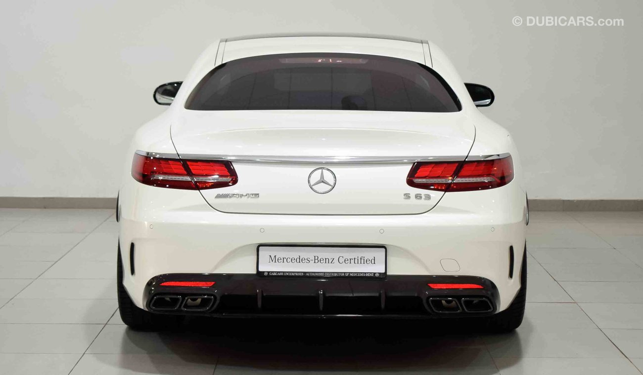 مرسيدس بنز S 63 AMG كوبيه V8 Biturbo 4Matic