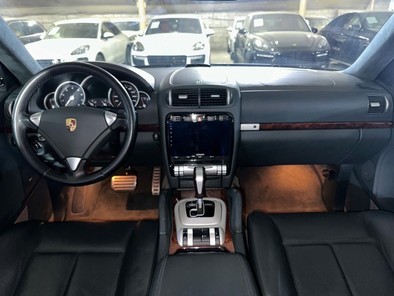 Porsche Cayenne PORSCHE CAYENNE TURBO 2006 4.5L | GREEN LEATHER INTERIOR | SUNROOF | MEMORY SEATS