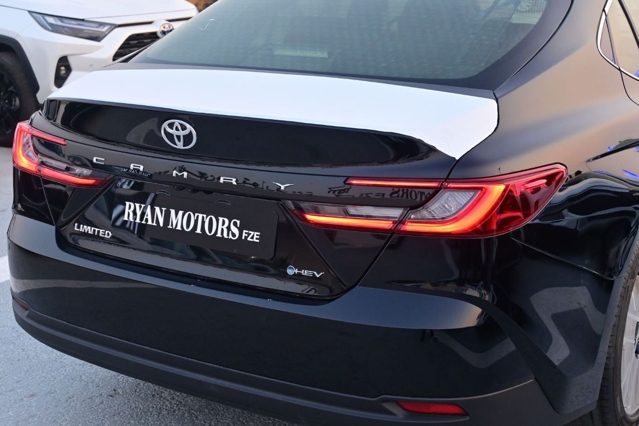Toyota Camry LIMITED HEV Toyota Camry Limited 2.5L Hybrid GCC, Model 2025, Color Black