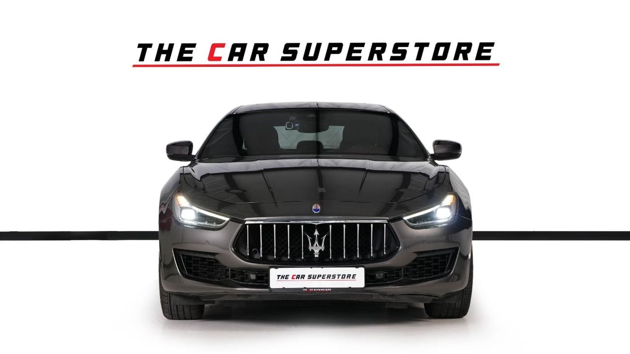 Maserati Ghibli S Q4 3.0L (410 HP) Special Color-2-Exclusive Leather Inerior-Active Sports Exhaust System