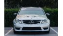 Mercedes-Benz C 63 AMG 2009 model GCC, 8-cylinder GCC, full option, full hatch, carbon fiber, automatic transmission, milea