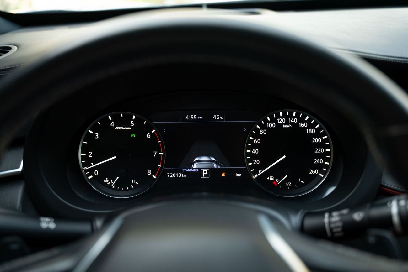 إنفينيتي QX55 Sensory Fully Loaded 2022 GCC Agency Warranty Full service History