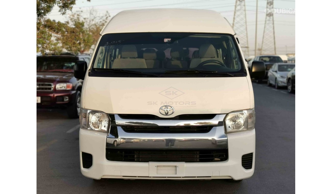 تويوتا هاياس 2.7L Petrol, 15" Tyre, Manual Gear Box, Front & Rear A/C, Rear Roof Speaker, CD-USB (LOT # 5999)