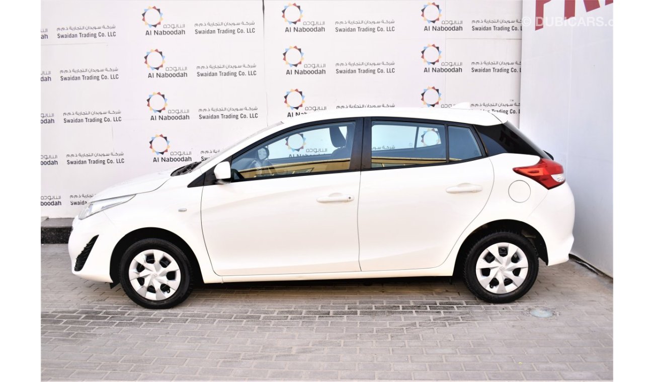 Toyota Yaris AED 919 PM | 1.3L SE HATCHBACK 2019 GCC WARRANTY