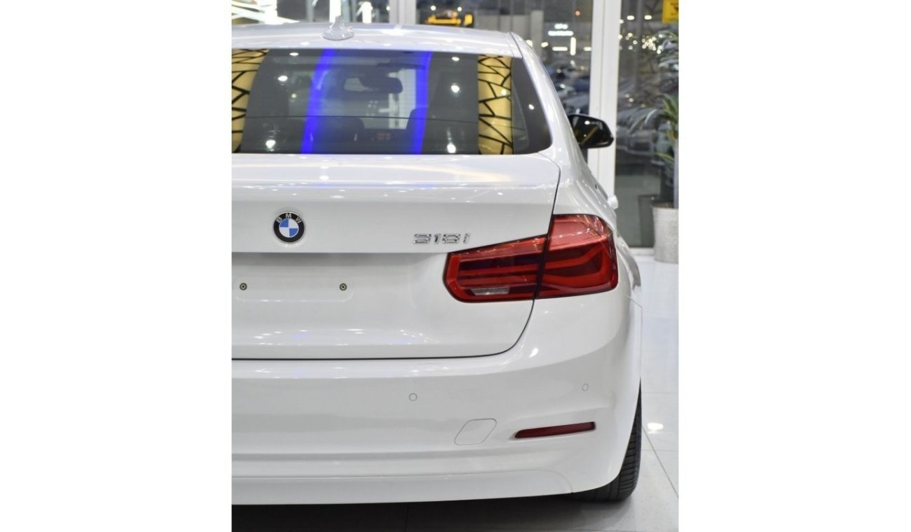 بي أم دبليو 318 EXCELLENT DEAL for our BMW 318i ( 2017 Model ) in White Color GCC Specs