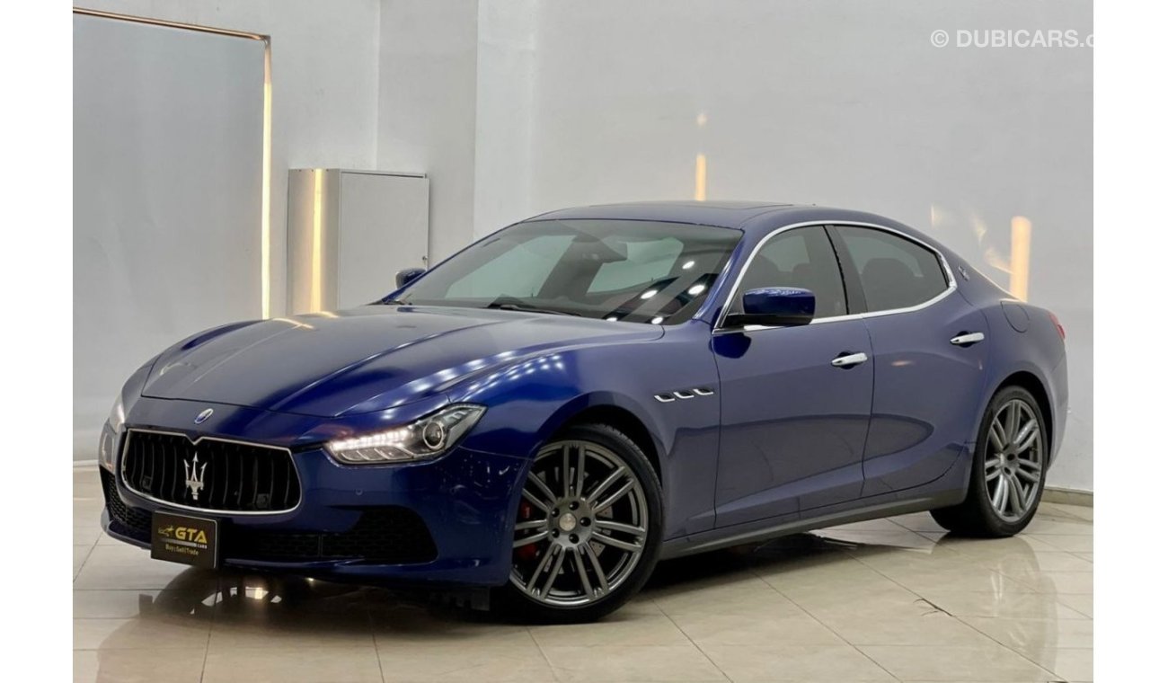 Maserati Ghibli S Q4 S Q4 2016 Maserati Ghibli SQ4, Full Maserati Service History, Warranty, GCC