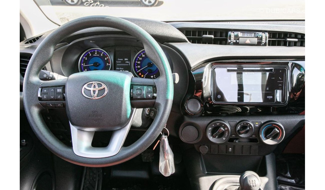 Toyota Hilux 2.7L Petrol 4x2 Single Cabin with Bluetooth, Power Windows, Power Locks and CD Player