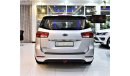 Kia Carnival LOW MILEAGE KIA Grand Carnival 2018 Model!! in Silver Color! GCC Specs