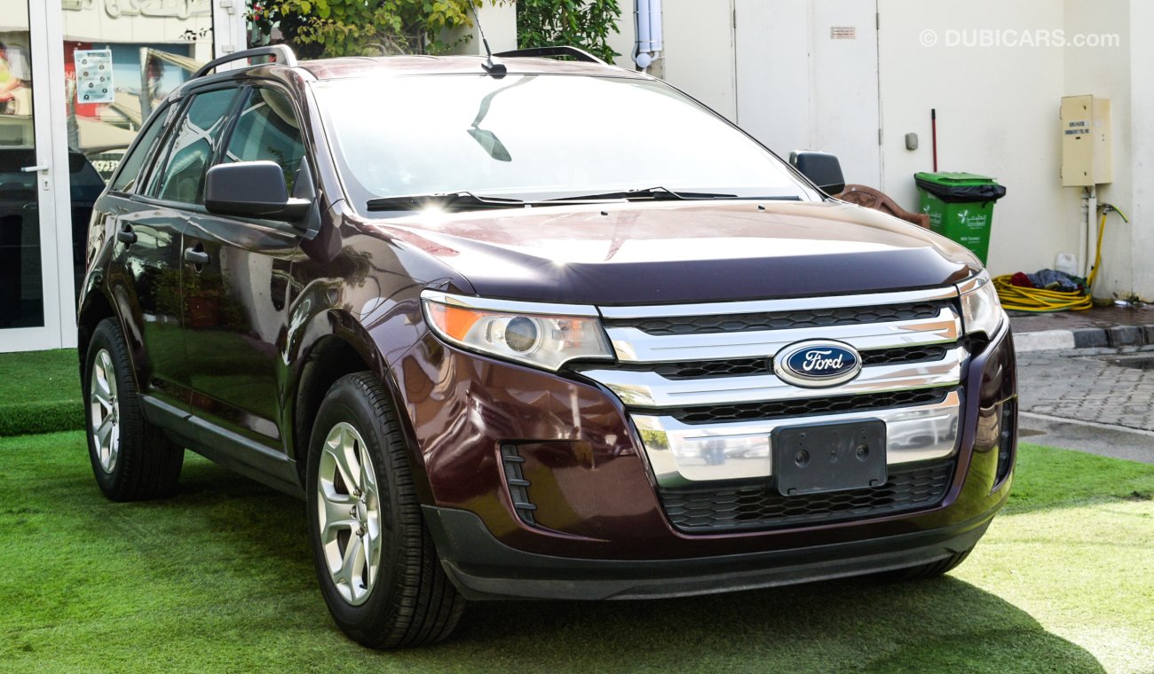 Ford Edge Gulf without accidents No. 2, burgundy, inside beige, without accidents, cruise control, rear wing c