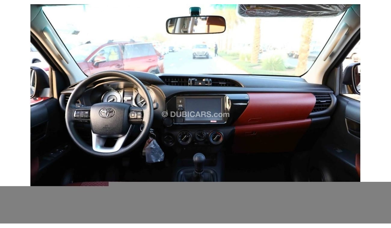 Toyota Hilux 2023 Toyota Hilux 4x4 DC 2.4 D MT - Black inside Maroon | Export Only