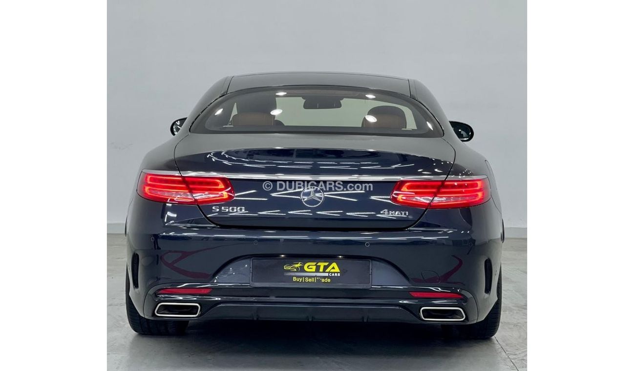 Mercedes-Benz S 500 Coupe 2016 Mercedes S500 4MATIC Coupe, Mercedes Warranty, Mercedes Service History, GCC