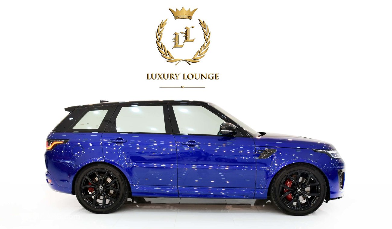 Land Rover Range Rover Sport SVR ,GCC SPECS,FSH,SERVICE CONTRACT,5 YEARS WARRANTY