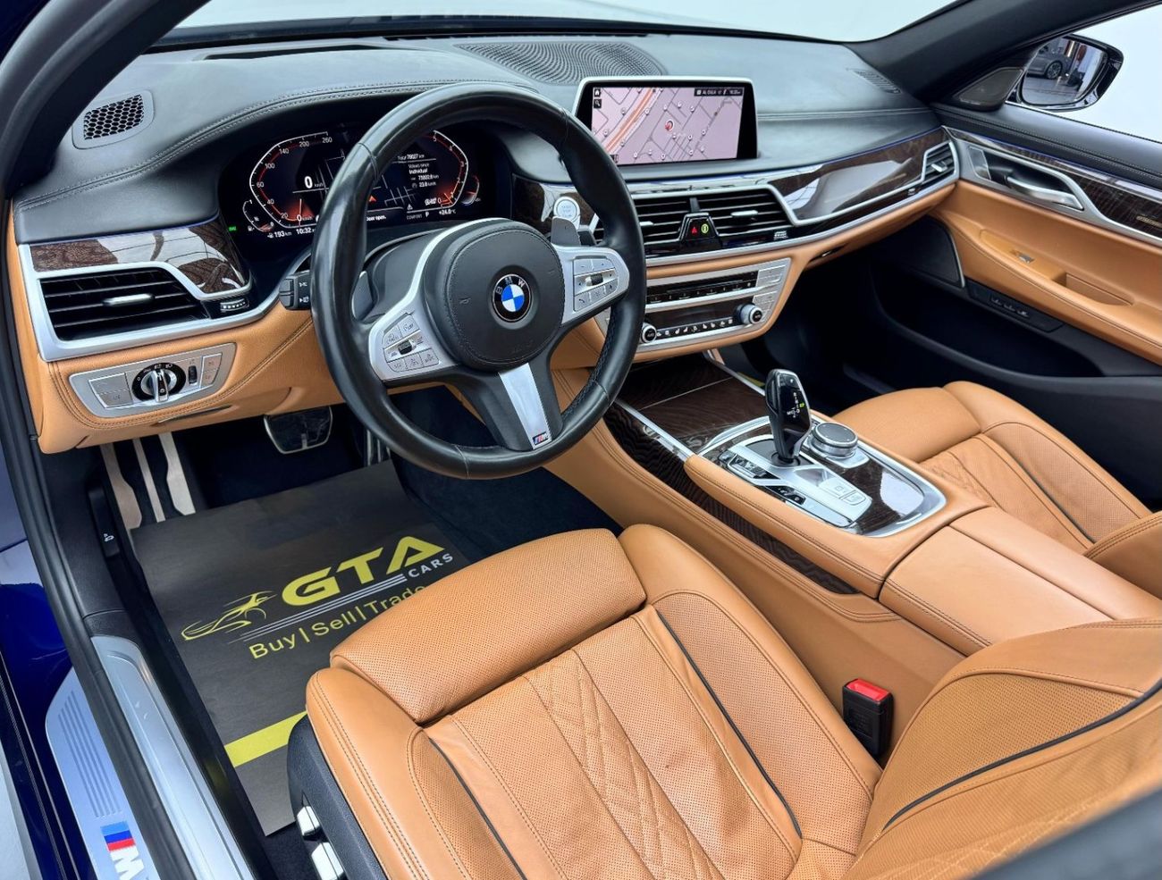 بي أم دبليو 730Li Luxury M Sport Package 2.0L 2021 BMW 730Li M-Sport, 2026 BMW Warranty + Service Pack, Fully Loaded,