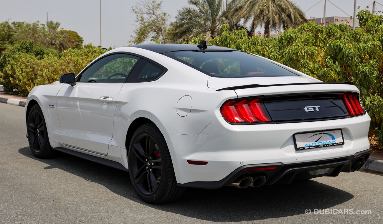 فورد موستانج 2020 GT بلاك إيديشن, 5.0, V8 , مطابق المواصفات الخليجي,عداد رقمي,3 سنوات أو 100K كم ضمان+K60كم صيانة