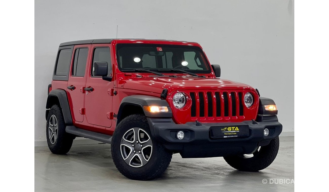 Used Unlimited Sport 2021 Jeep Wrangler Sport Unlimited, Jeep Warranty May  2026, Low Kms, GCC 2021 for sale in Dubai - 541163