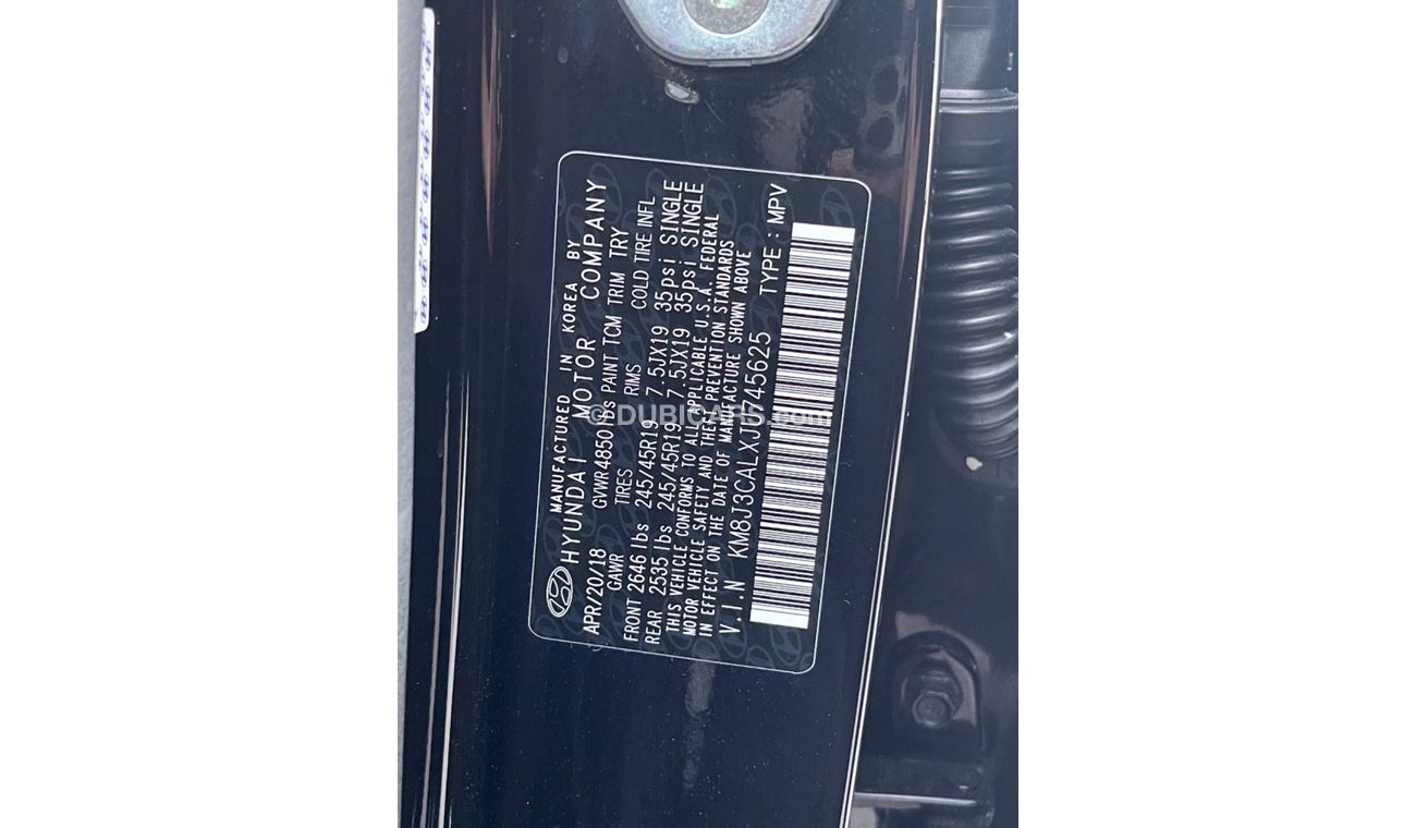 Hyundai Tucson 2018 HYUNDAI TUCSON FULL OPTION IMPORTED FROM USA