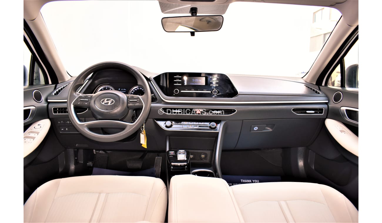 Hyundai Sonata AED 1039 PM | 2.4L GL GCC DEALER WARRANTY