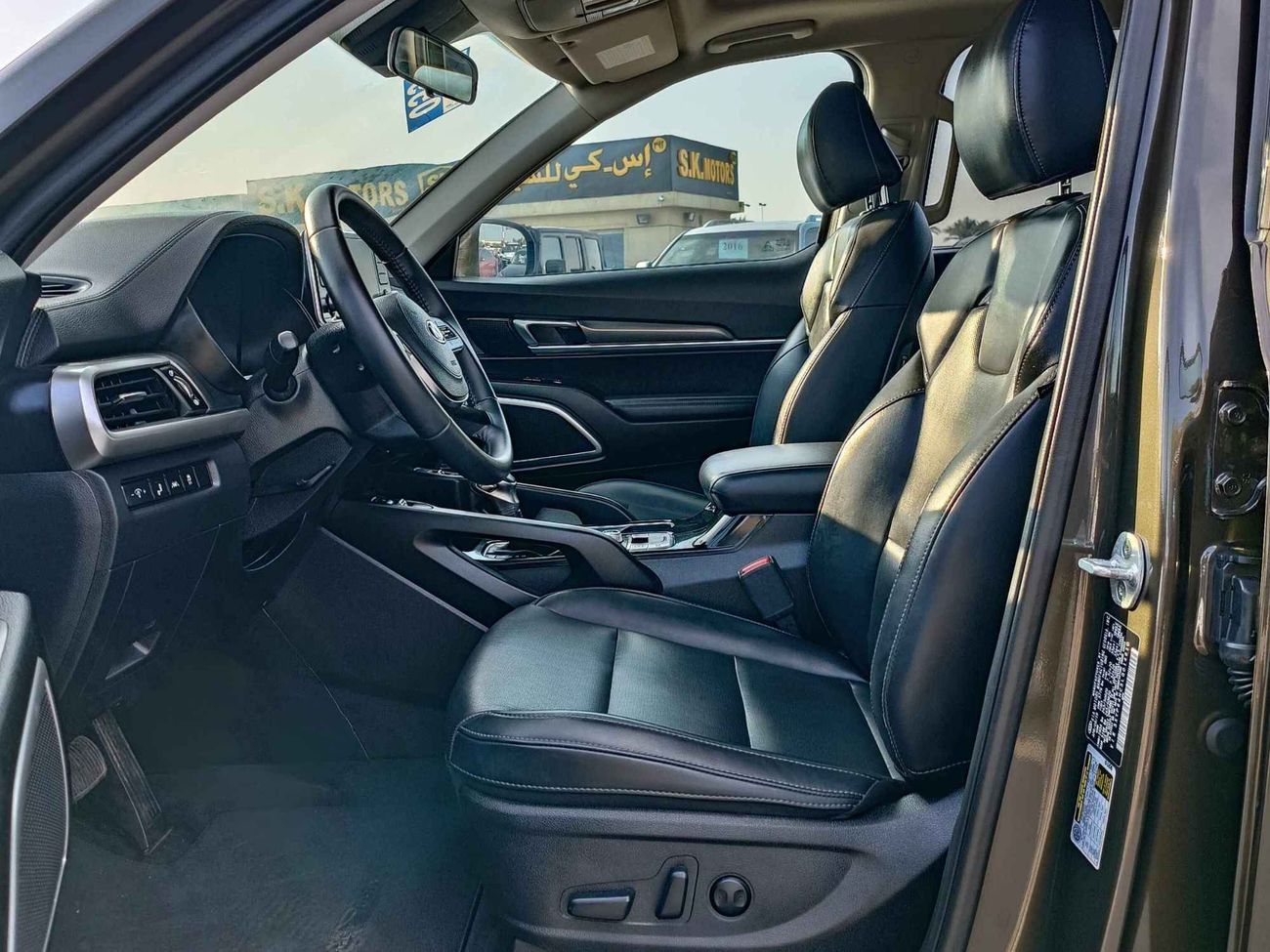 كيا تيلورايد S // 944 AED Monthly //  SUNROOF / FULL OPTION (LOT # 14610)