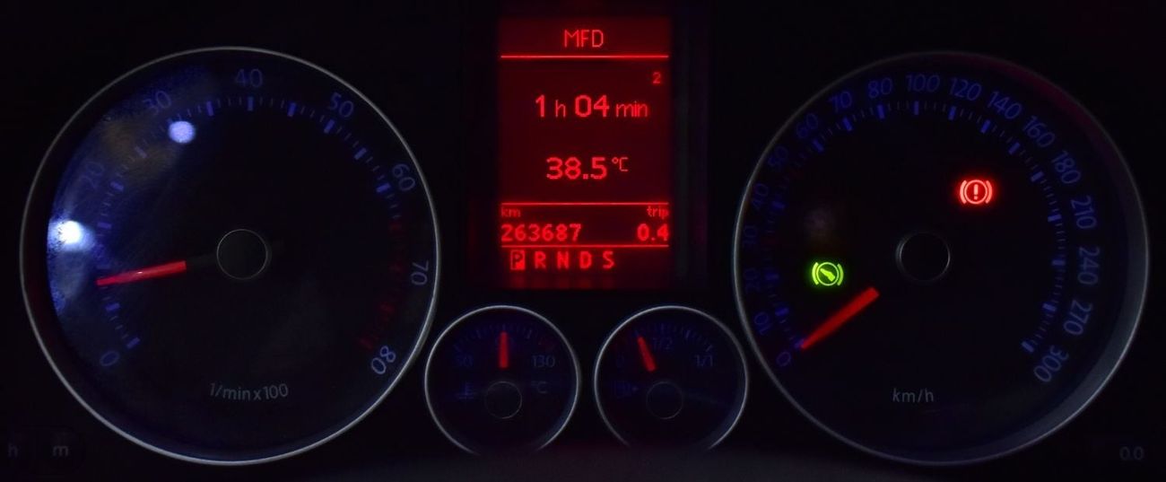 Volkswagen Golf EXCELLENT DEAL for our Volkswagen GTi ( 2009 Model ) in Red Color GCC Specs