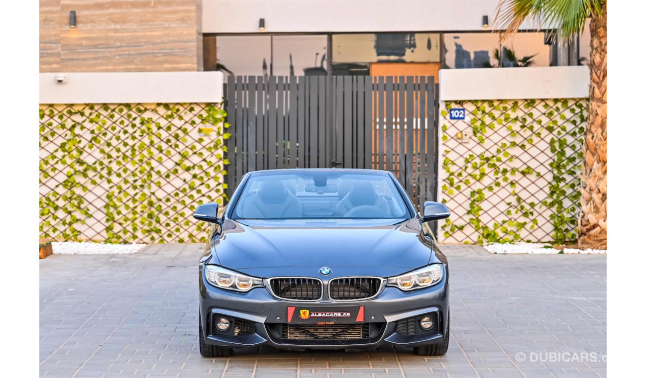 BMW 435i Convertible 3.0L | 1,841 P.M | 0% Downpayment | Full Option | Immaculate Condition