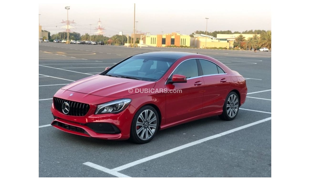 Mercedes-Benz CLA 250 Sport MODEL 2018 CAR PREFECT CONDITION INSIDE AND OUTSIDE FULL OPTION PANORAMIC ROOF LEATHER SEATS B