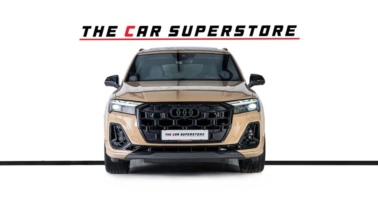 Audi SQ7 2025-Twin Turbo V8-Al Nabooda Warranty-Exclusive Color-Sports Exhaust-22 Inch Rims
