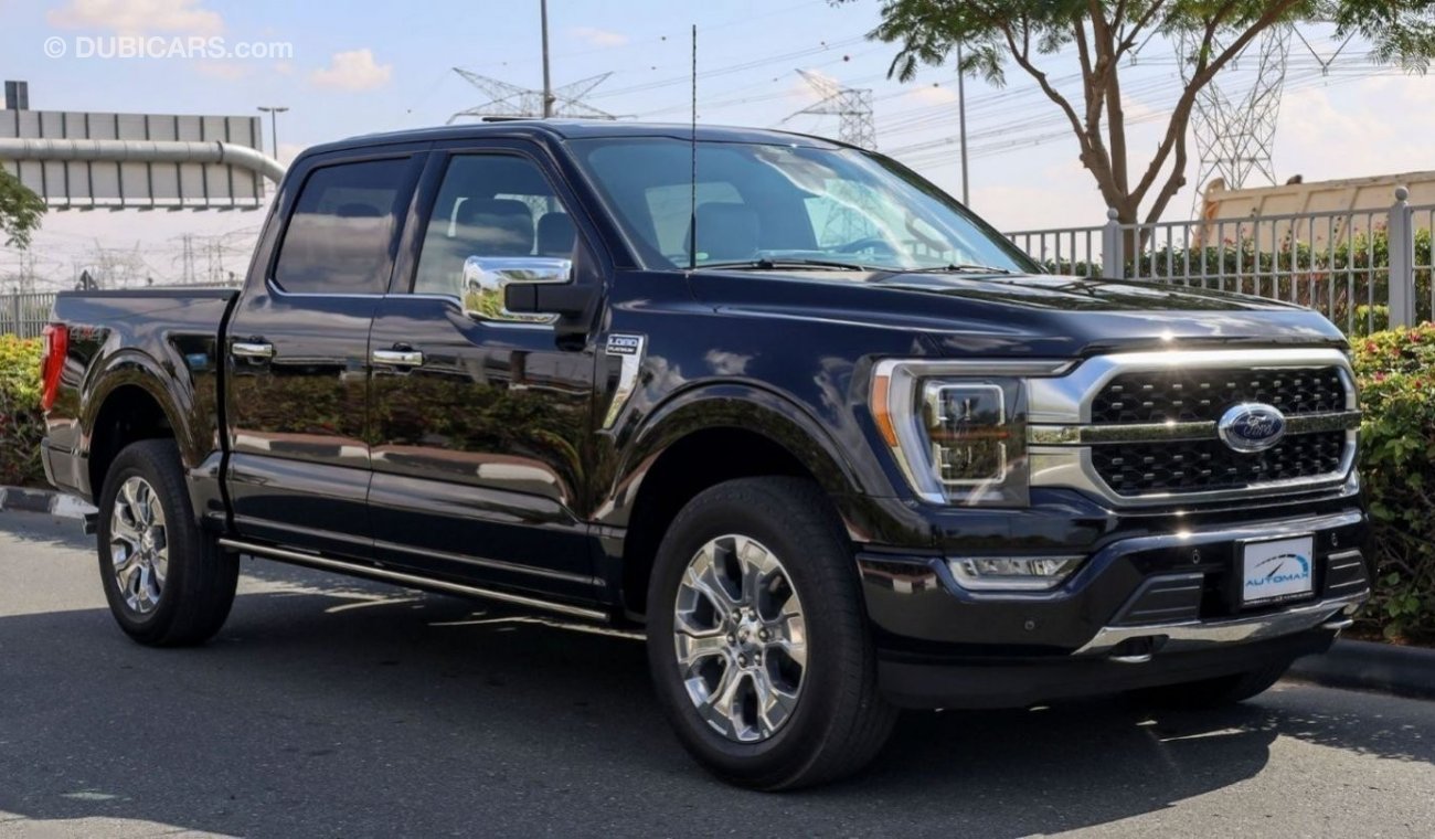 Ford F 150 Platinum 3.5L V6 Ecoboost , 2022 , 0Km , With 3 Years or 100K Km Warranty