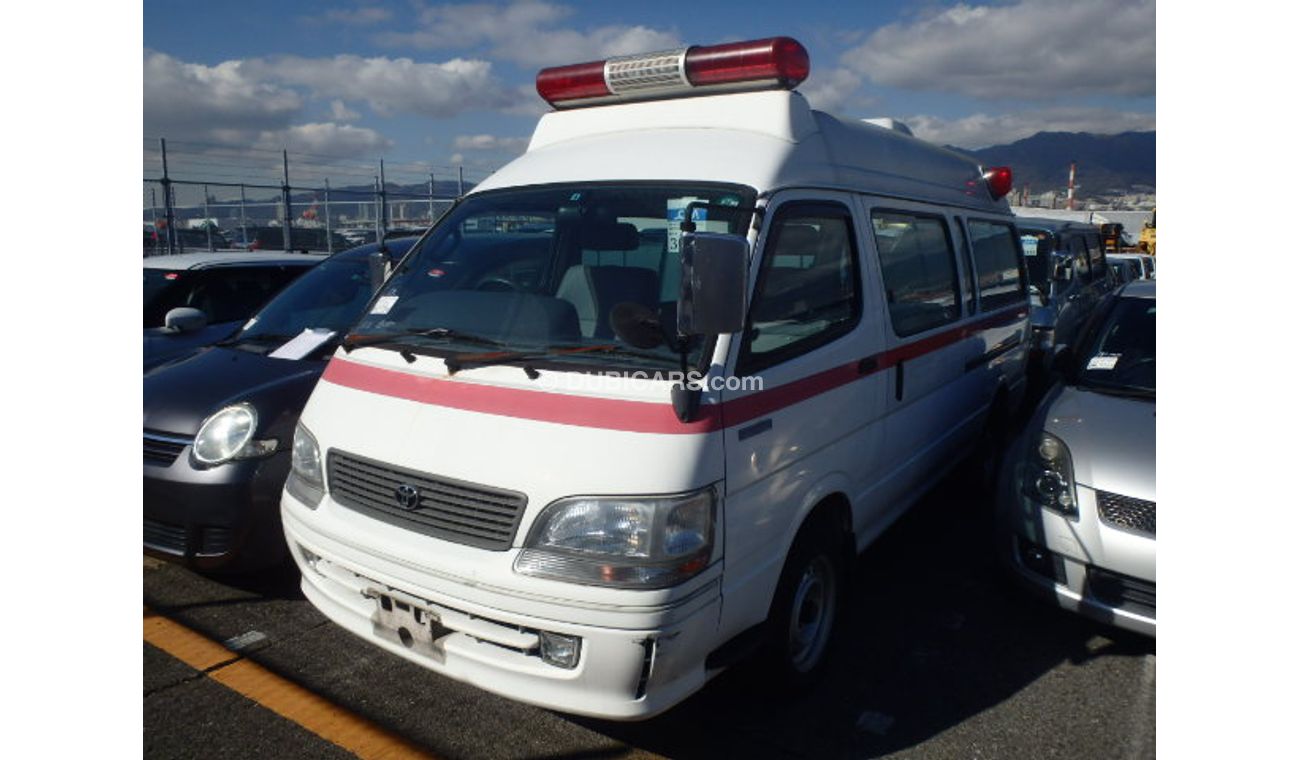 Toyota RegiusAce Hiace Used RHD 1998/MY AMBULANCE Petrol Engine / RZH133S 3.5/C LOT # 564