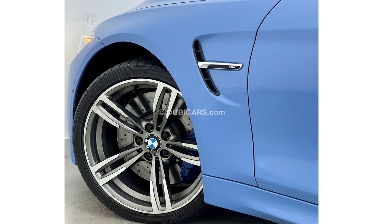 BMW M4 Std 2015 BMW M4 Convertible, Warranty, Full BMW Service History, GCC