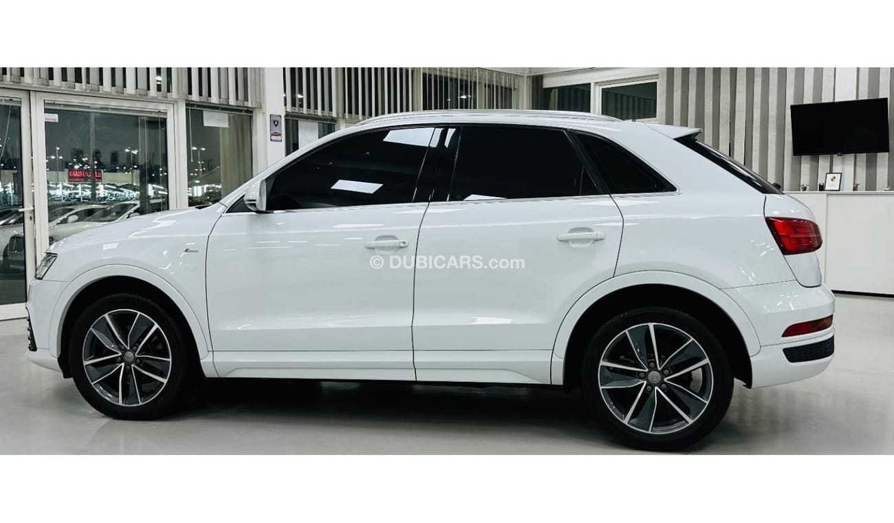 Audi Q3 35 TFSI S-Line GCC .. FSH .. S line .. Perfect Condition .. 4Cyl