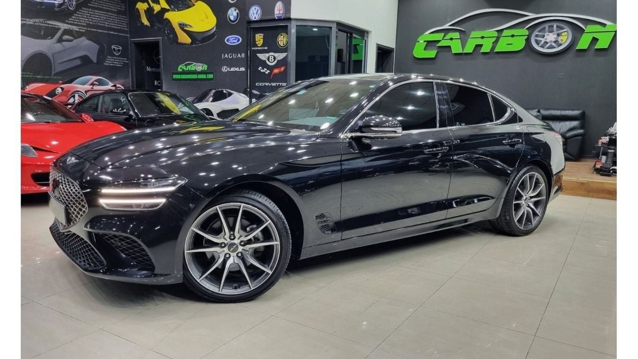 جينيسس G70 GENESIS G70 2022 IN PERFECT CONDITION WITH ONLY 27K KM FOR 115K AED