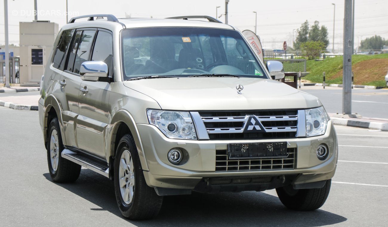 Mitsubishi Pajero GLS V6 full services history with services contract from al habtoor agency