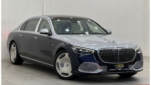 مرسيدس بنز S 680 2023 Mercedes Maybach S680 V12, Nov 2027 Mercedes Warranty, Fully Loaded, Low Kms, GCC