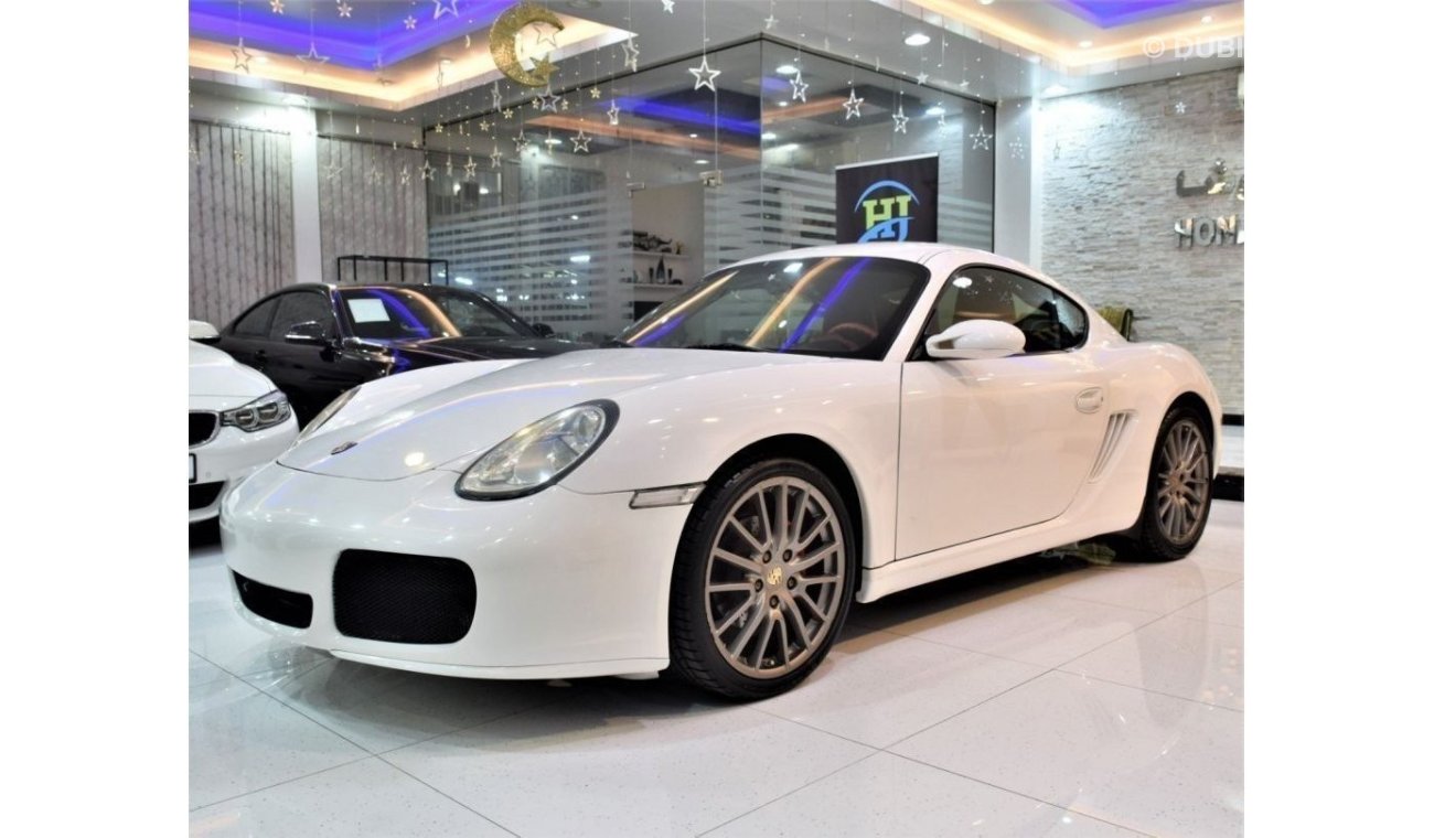 بورش كايمان أس Porsche Cayman S 2008 Model!! in White Color! GCC Specs
