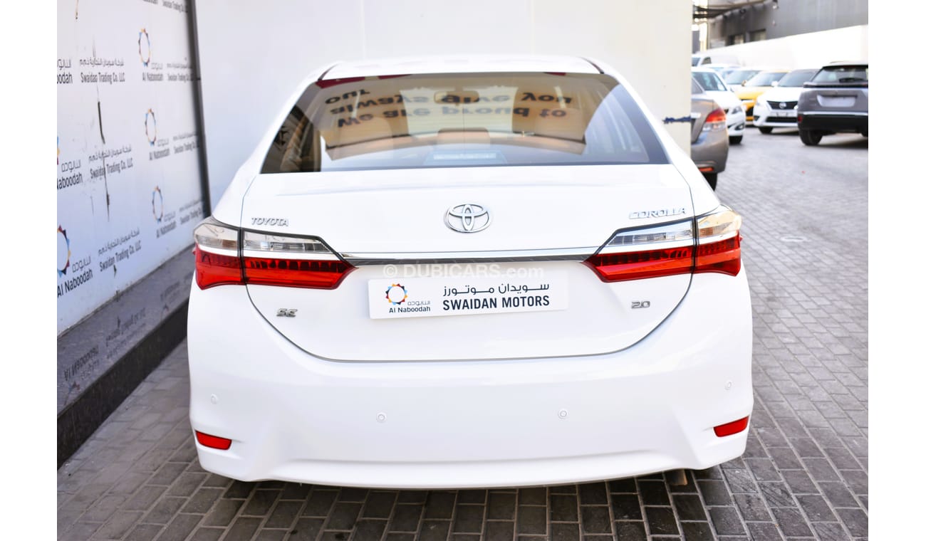 Toyota Corolla AED 929 PM | 2.0L SE GCC DEALER WARRANTY