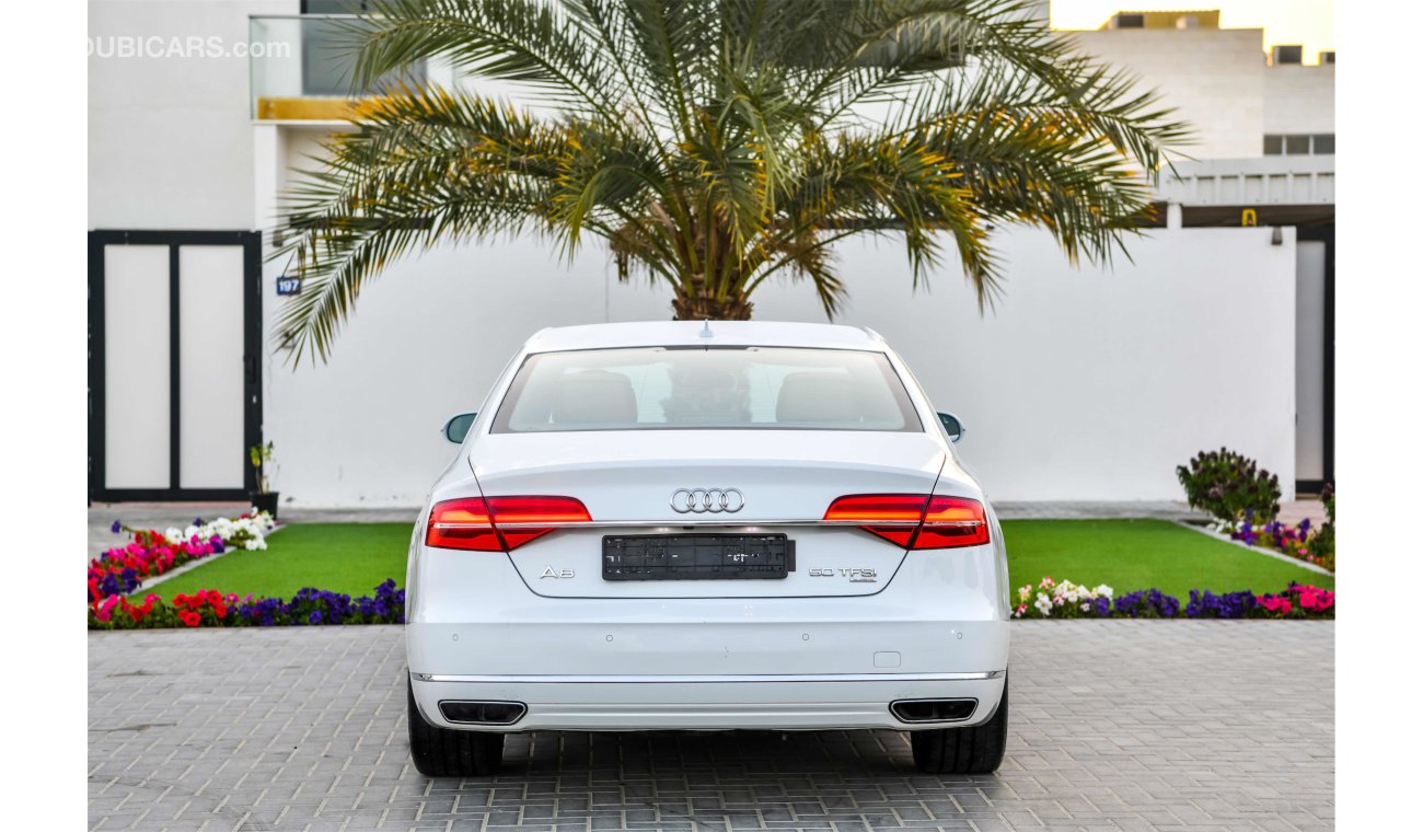 أودي A8 50TFSI Quattro -Under Warranty! Super Clean!  GCC - AED 2,472 per month - 0% Downpayment