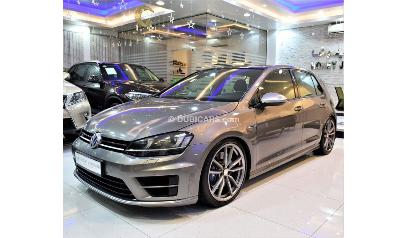 Volkswagen Golf THE MOST IN DEMAND HATCH BACK! Volkswagen Golf R 2015 Model!! in Grey Color! GCC Specs