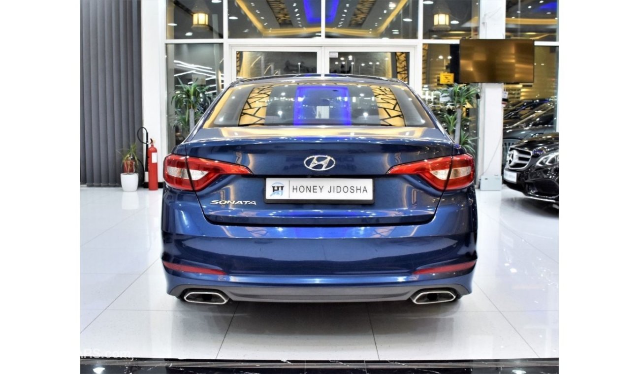 Hyundai Sonata EXCELLENT DEAL for our Hyundai Sonata ( 2015 Model ) in Blue Color GCC Specs